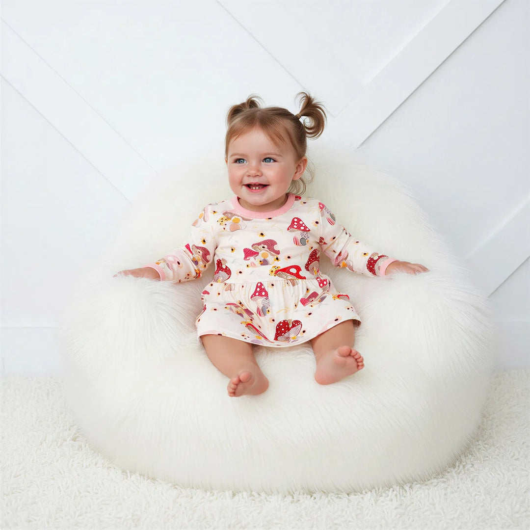 Bestaroo - Bamboo - Flora Shrooms Bodysuit Dress