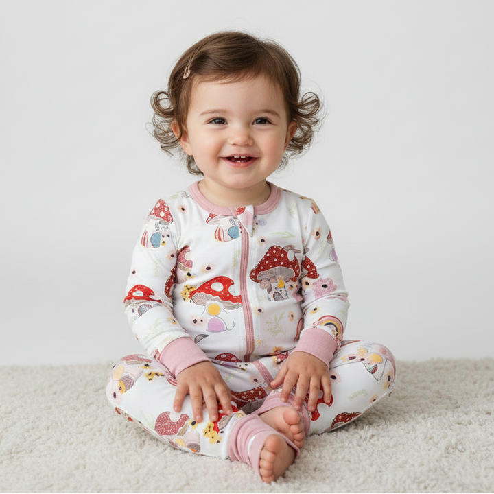 Bestaroo - Bamboo - Flora Shrooms Convertible Coverall