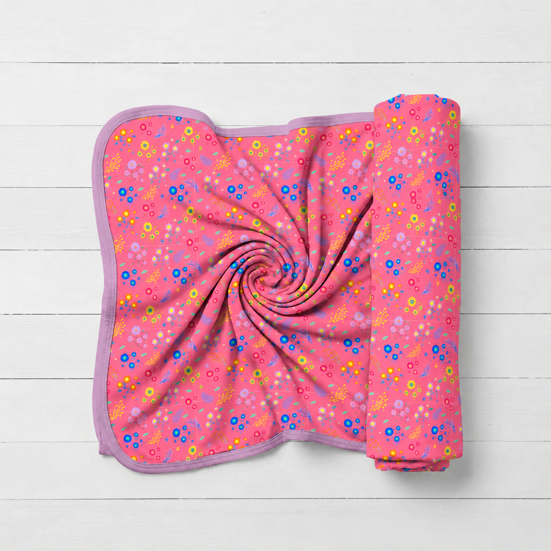 Bestaroo - Bamboo - Flower Confetti Swaddle