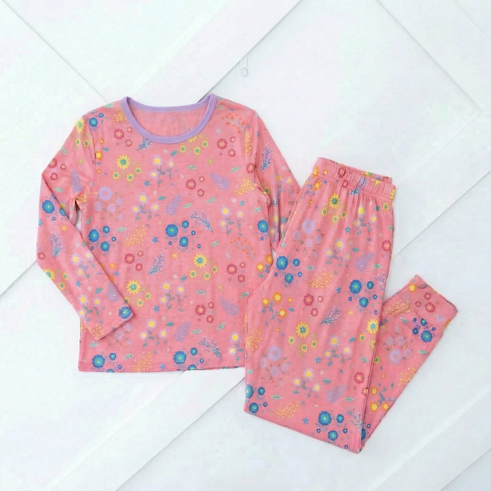 Flower Confetti L/S Pajama - Bestaroo