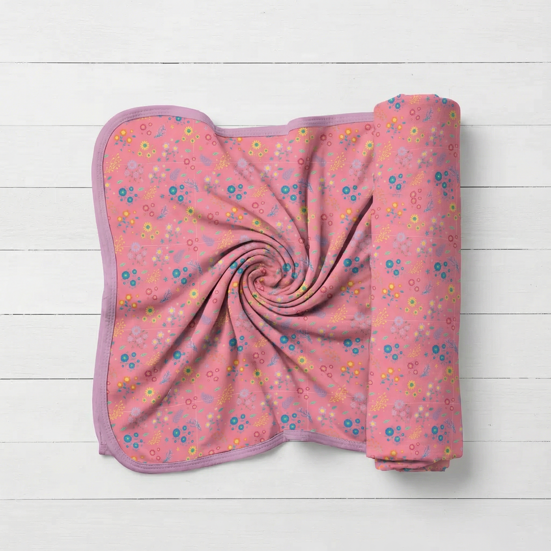 Flower Confetti Swaddle