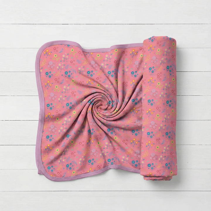 Flower Confetti Swaddle