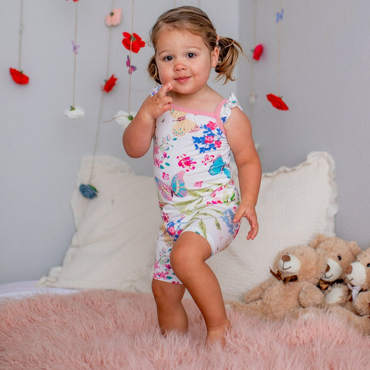 Bestaroo - Bamboo - Flutter Babes Tank & Shorts