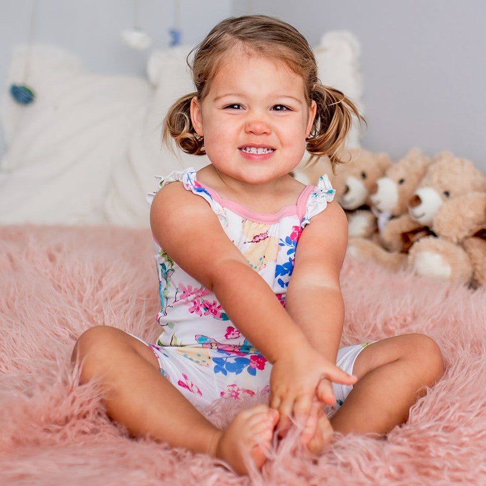 Bestaroo - Bamboo - Flutter Babes Tank & Shorts