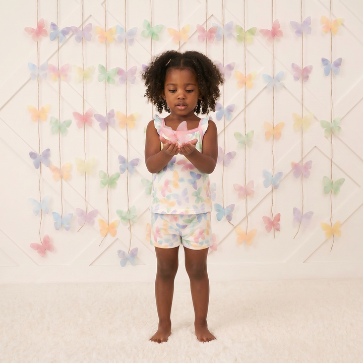 Grace Wings Flutter Tank &amp; Shorts