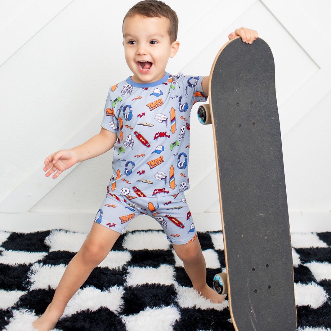 Bestaroo - Bamboo - Graffiti Shorts PJs