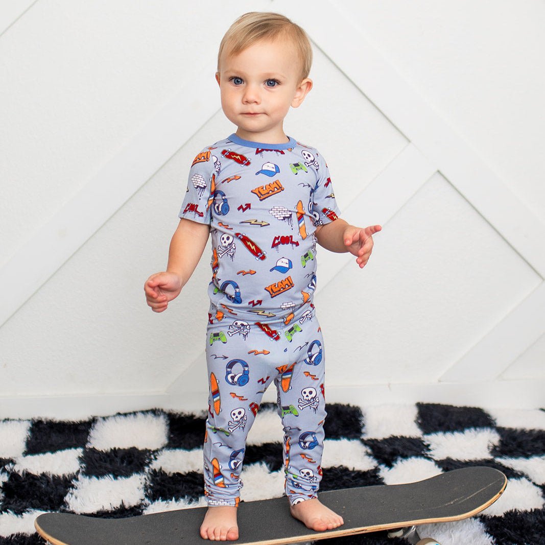 Bestaroo - Bamboo - Graffiti S/S Pajama