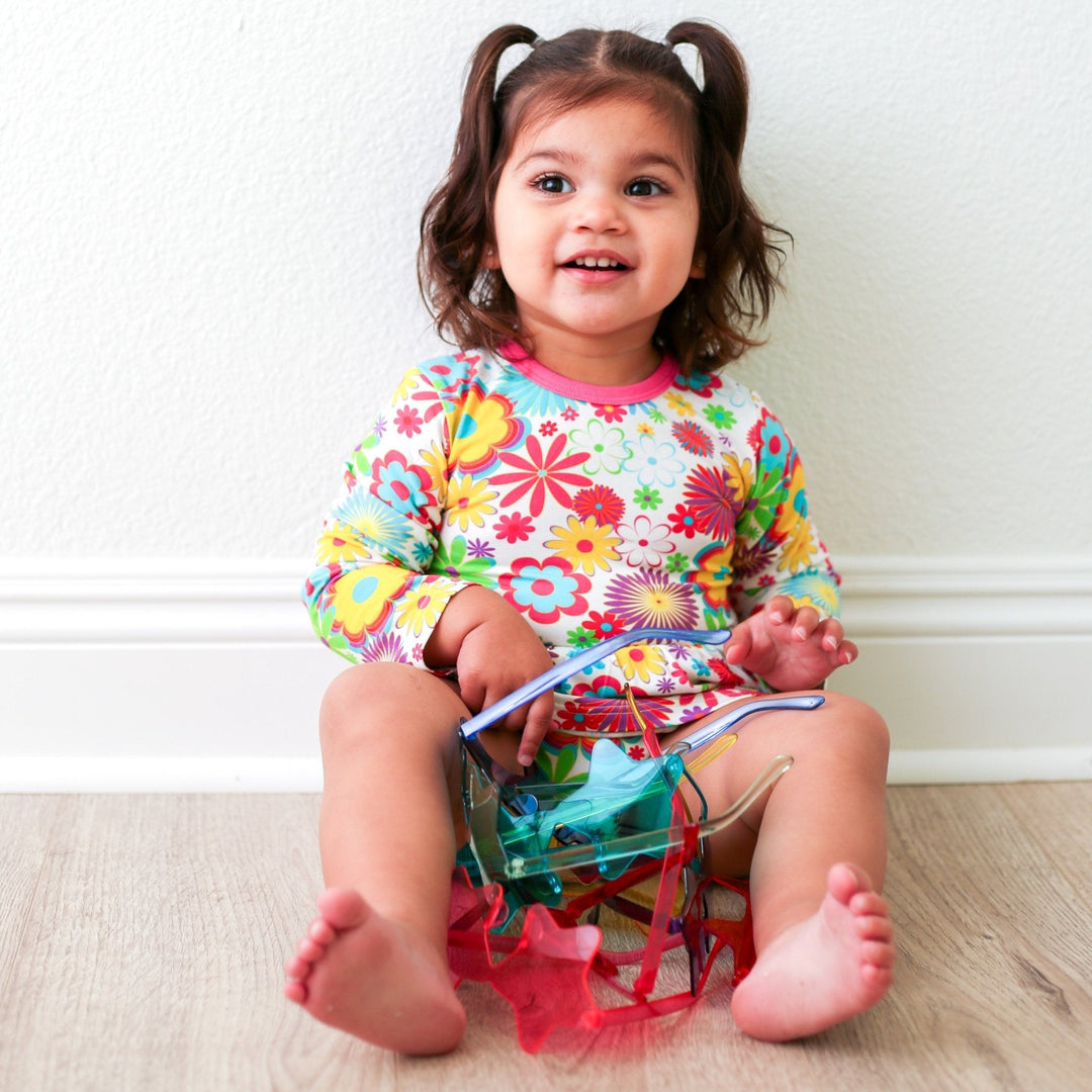 Bestaroo - Bamboo - Groovy Bloom Bodysuit Dress