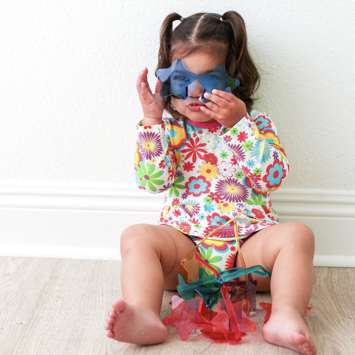 Bestaroo - Bamboo - Groovy Bloom Bodysuit Dress