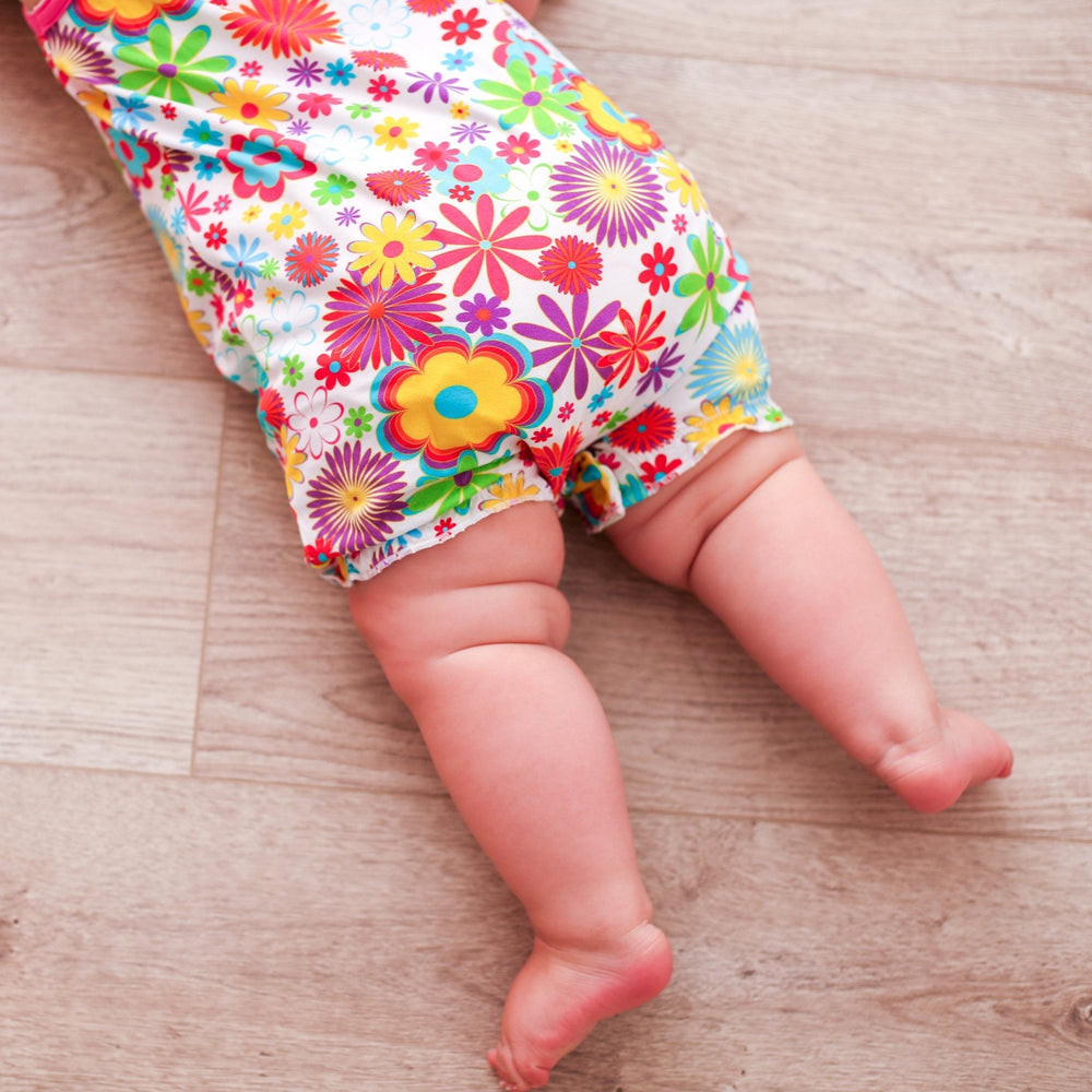 Bestaroo - Bamboo - Groovy Bloom Bubble Romper