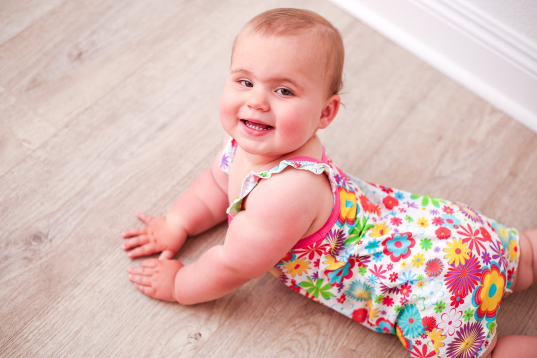 Bestaroo - Bamboo - Groovy Bloom Bubble Romper