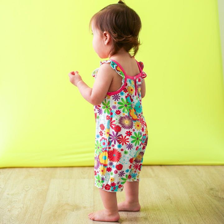 Bestaroo - Bamboo - Groovy Bloom Bubble Romper