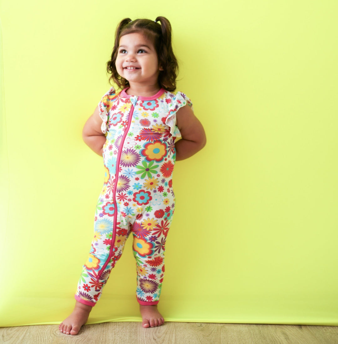 Bestaroo - Groovy Bloom Romper