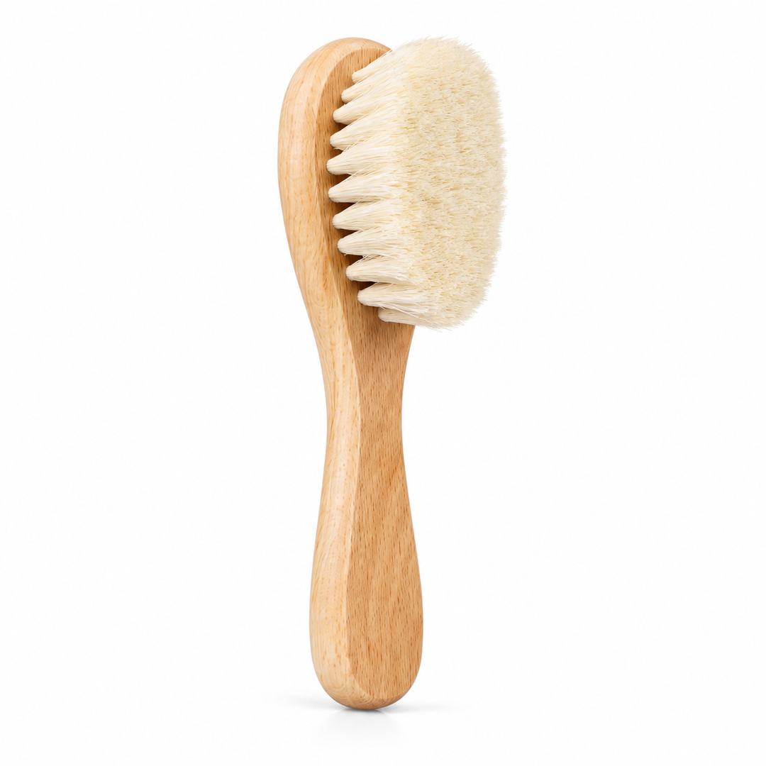 Wooden Baby Hair Brush