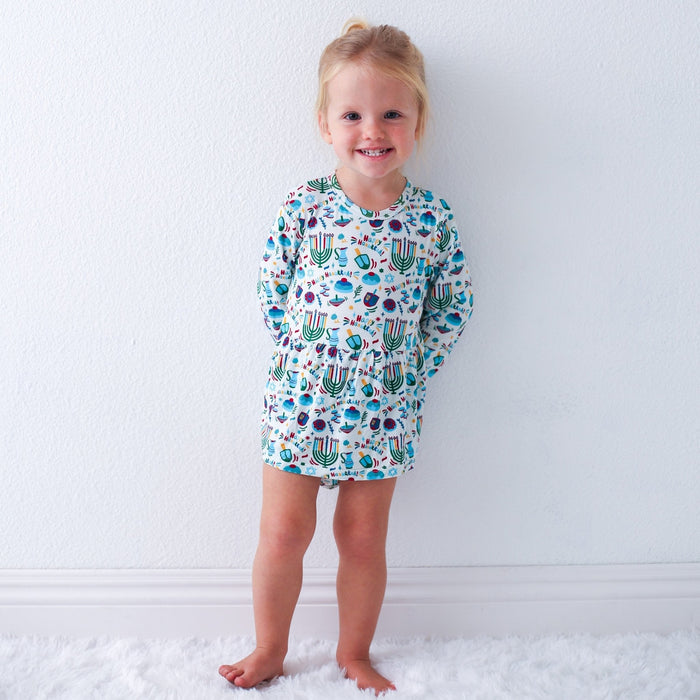 Bestaroo - Bamboo - Hanukkah Bodysuit Dress