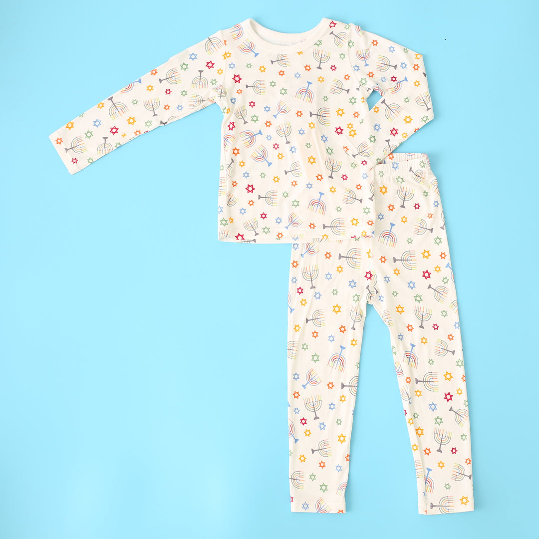 Bestaroo - Bamboo - Happy Hanukkah PJs