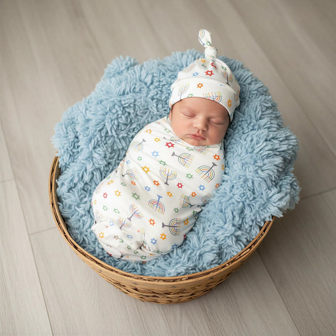 Bestaroo - Bamboo - Happy Hanukkah Swaddle