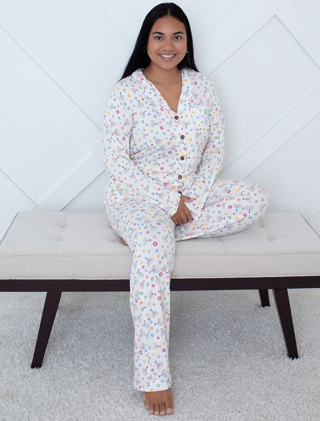 Bestaroo - Bamboo - Happy Hanukkah Women&
