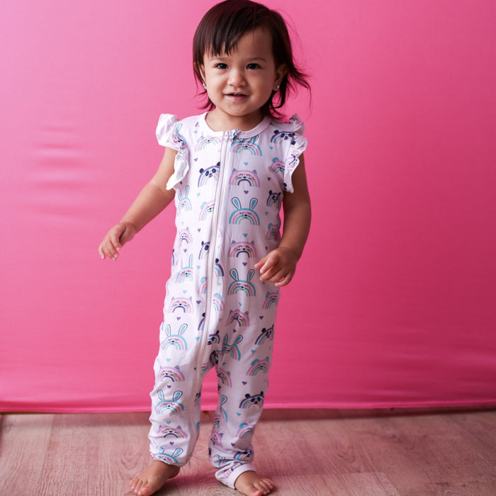 Bestaroo - Happy Rainbows Romper