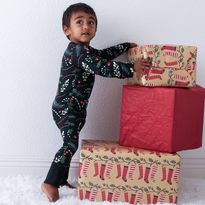 Bestaroo - Bamboo - Holiday Nights Romper