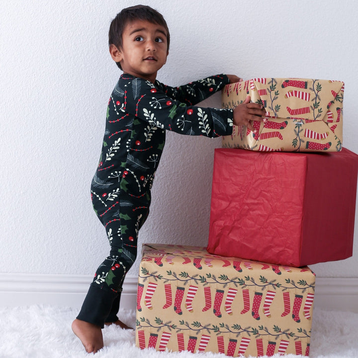 Bestaroo - Bamboo - Holiday Nights Romper