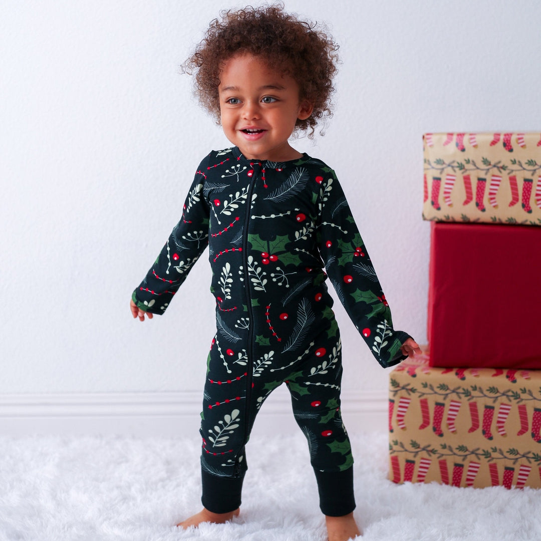 Bestaroo - Bamboo - Holiday Nights Romper
