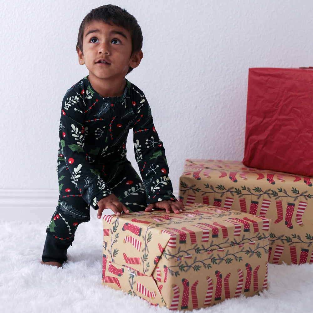 Bestaroo - Bamboo - Holiday Nights Romper