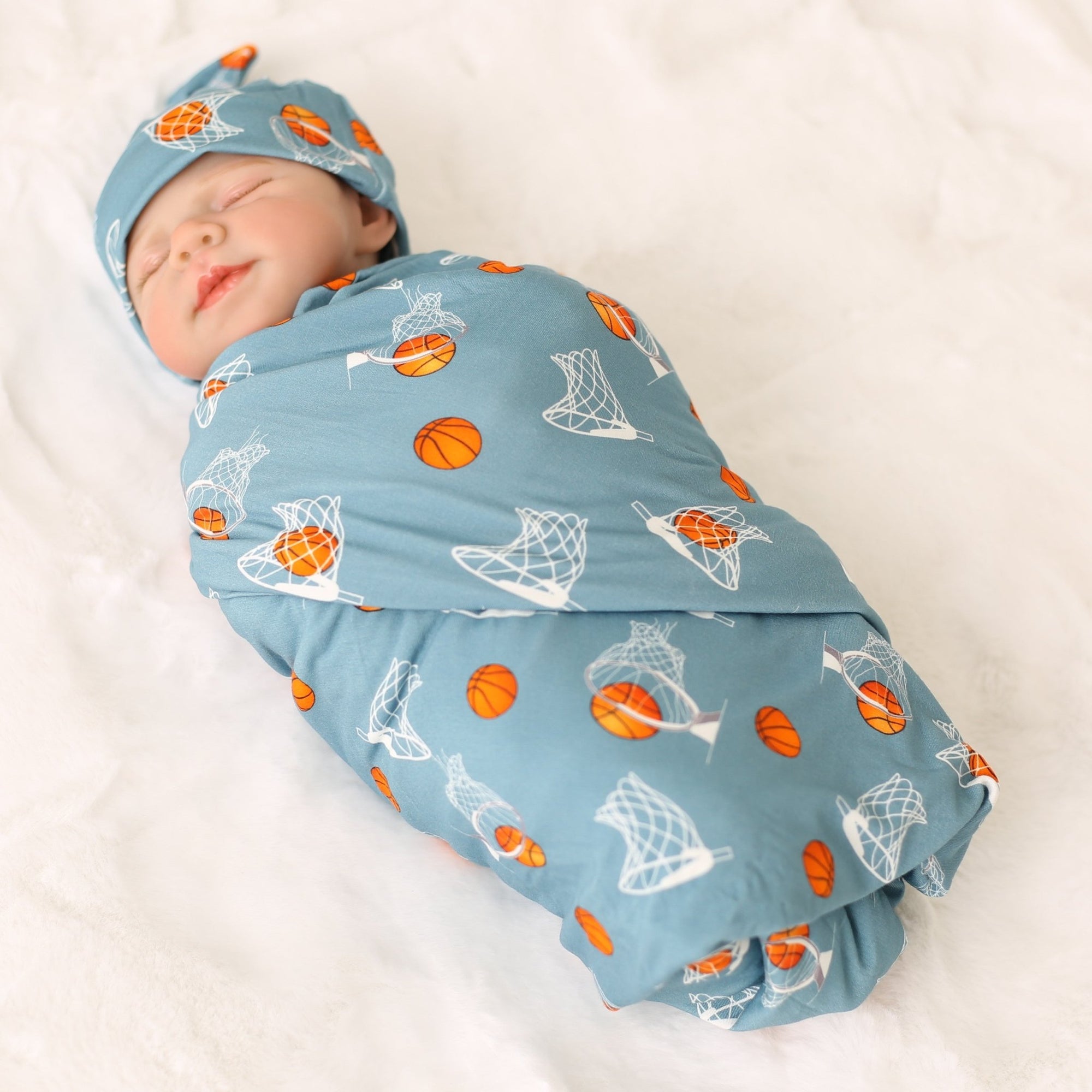 Bestaroo - Bamboo - Hoops Swaddle