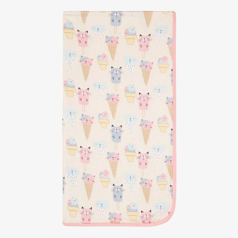 Bestaroo - Bamboo - Ice Cream Paw-ty Pink Swaddle