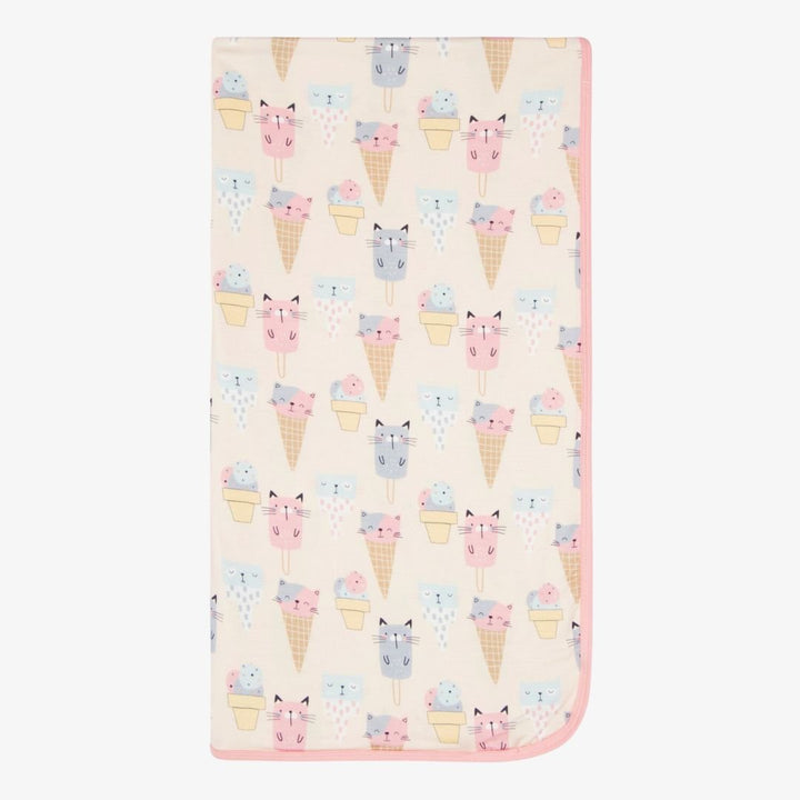 Bestaroo - Bamboo - Ice Cream Paw-ty Pink Swaddle
