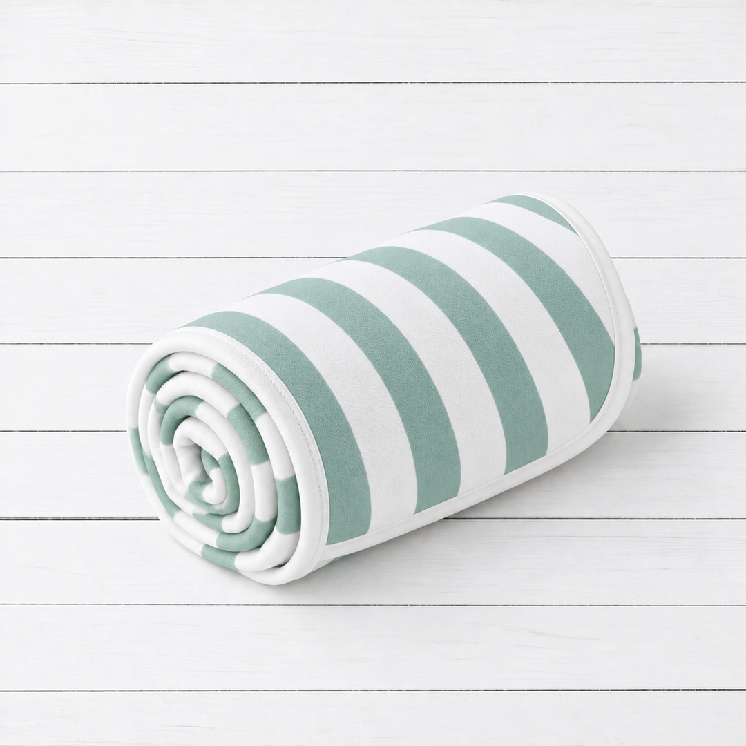 Bestaroo - Bamboo - Jade Stripes Swaddle