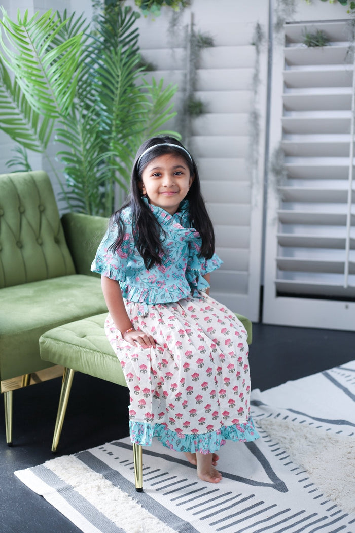 Bestaroo - Bamboo - Janya Lehenga - Blue