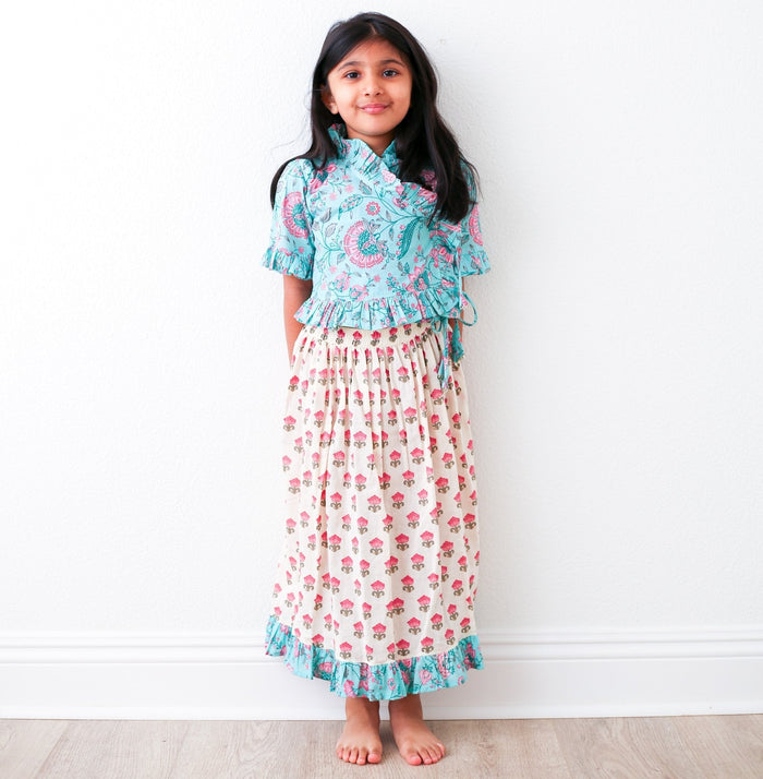 Bestaroo - Bamboo - Janya Lehenga - Blue