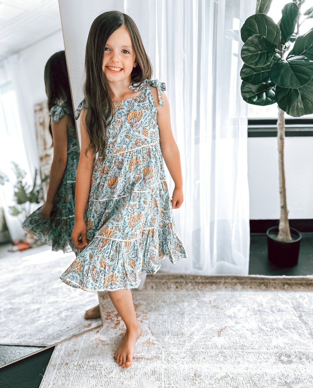 Bestaroo - Bamboo - Jazmin Dress - Blue