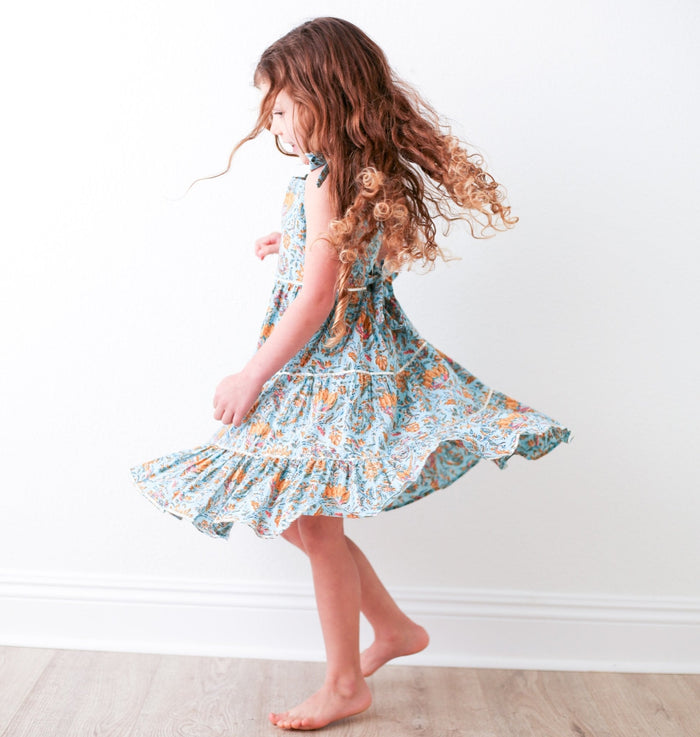 Bestaroo - Bamboo - Jazmin Dress - Blue