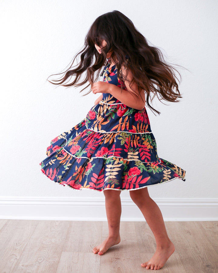 Bestaroo - Bamboo - Jazmin Dress - Navy