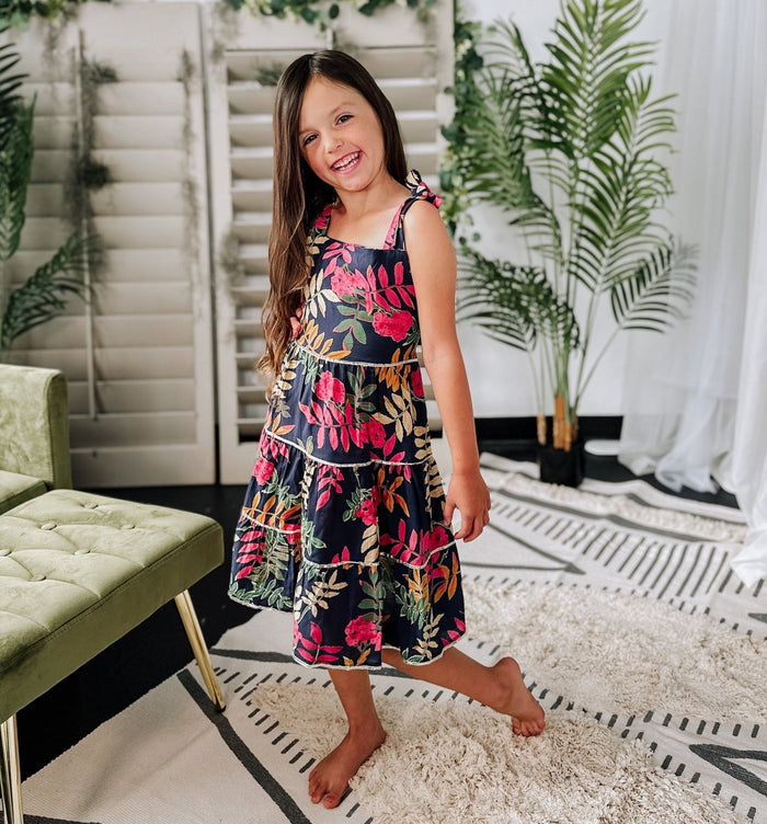 Bestaroo - Bamboo - Jazmin Dress - Navy