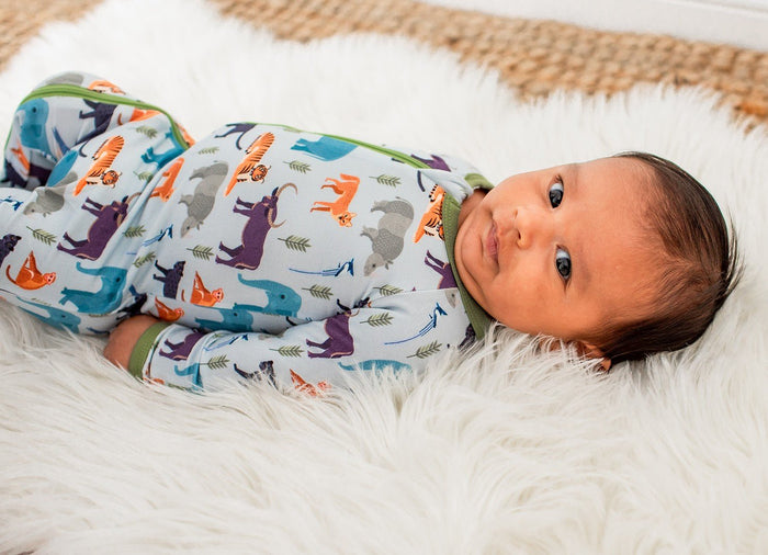Bestaroo - Bamboo - Jungle Jammies footie