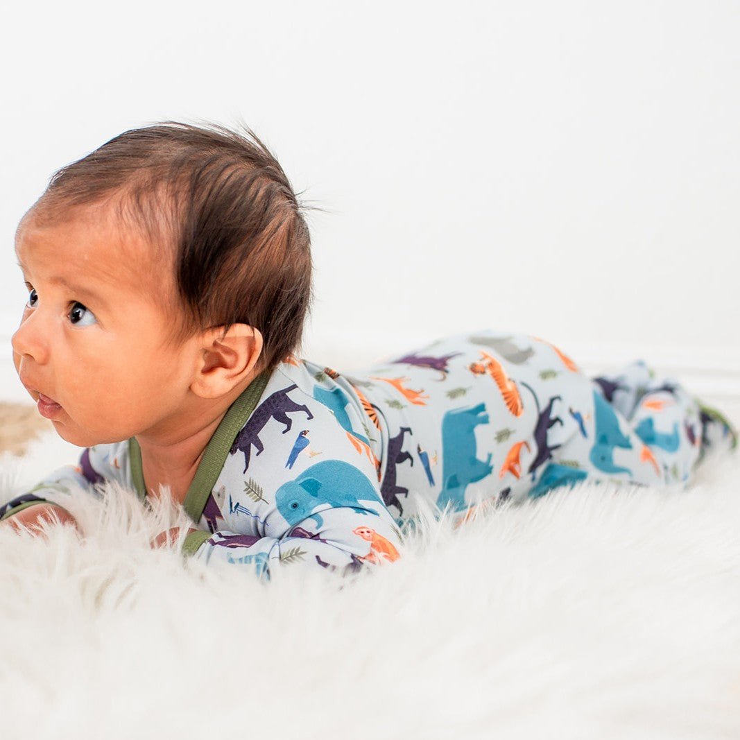 Bestaroo - Bamboo - Jungle Jammies footie