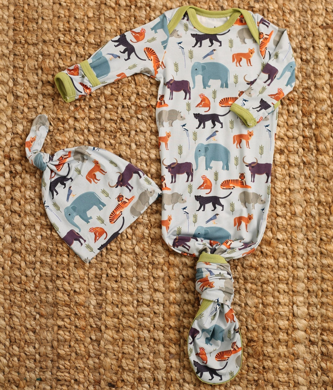 Bestaroo - Bamboo - Jungle Jammies Gown & Hat