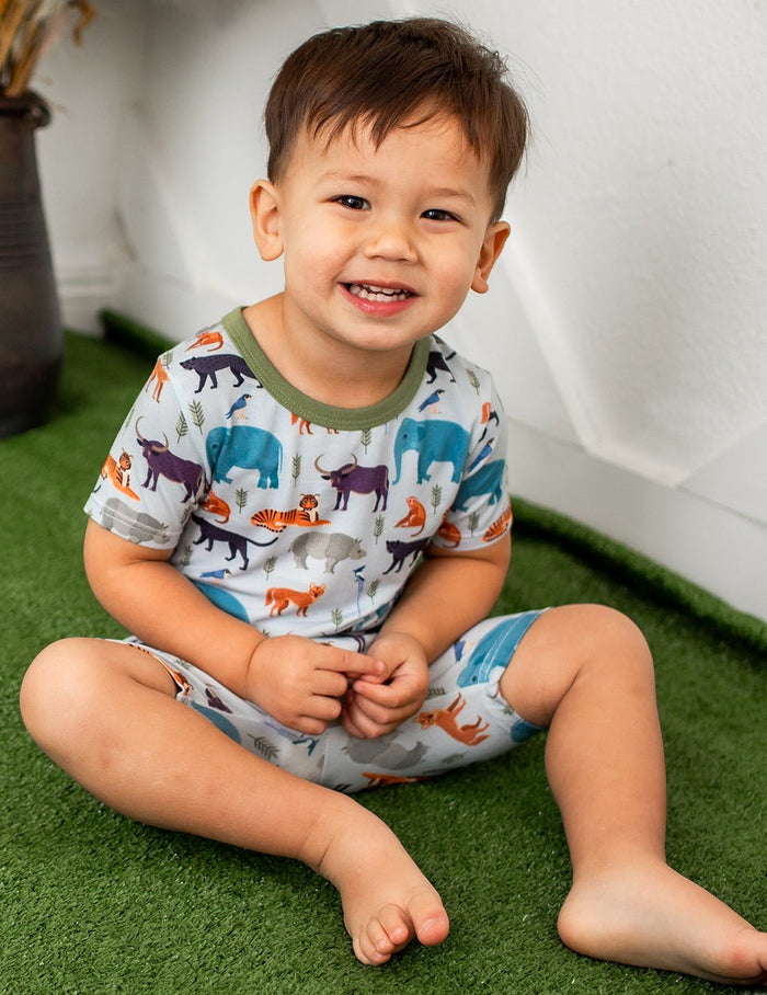 Bestaroo - Bamboo - Jungle Jammies Shorts PJs