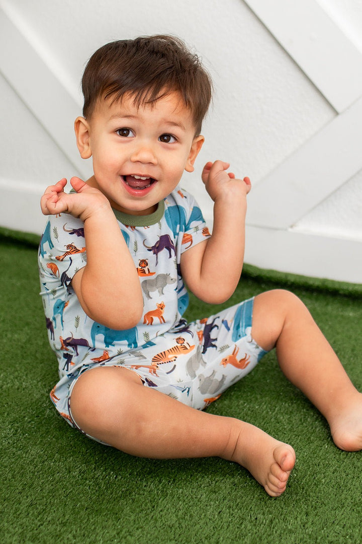 Bestaroo - Bamboo - Jungle Jammies Shorts PJs
