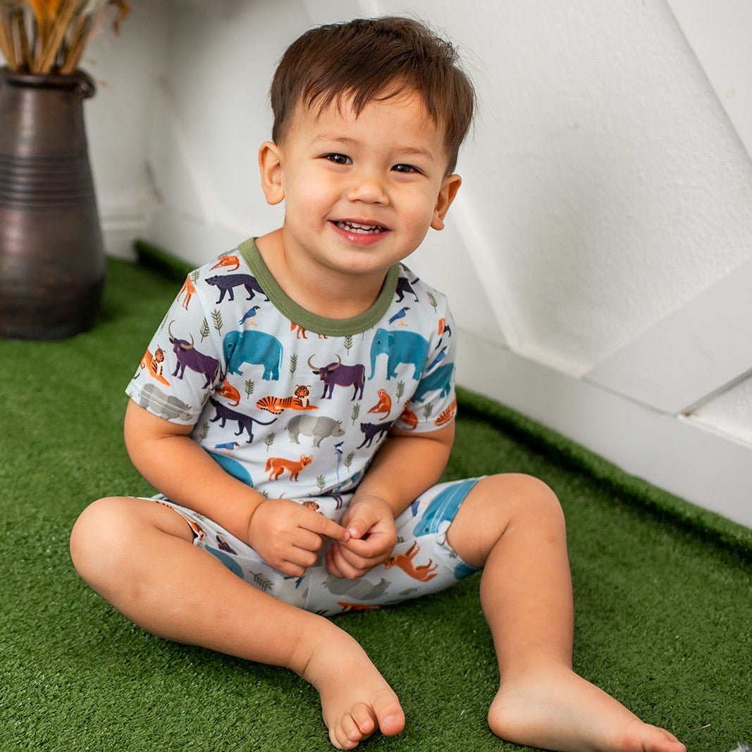 Bestaroo - Bamboo - Jungle Jammies Shorts PJs