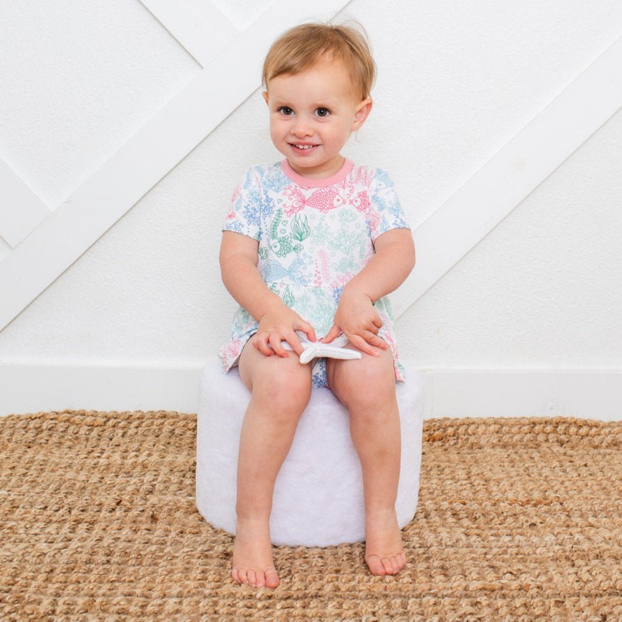 Bestaroo - Bamboo - Koi Fish Bodysuit Dress