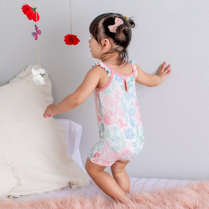 Bestaroo - Bamboo - Koi Fish Bubble Romper