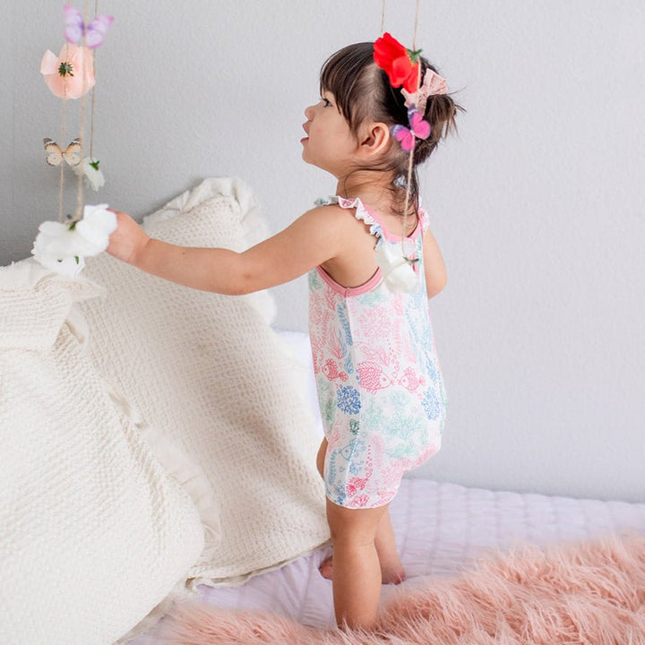 Bestaroo - Bamboo - Koi Fish Bubble Romper