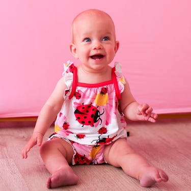 Bestaroo - Ladybug Bubble Romper