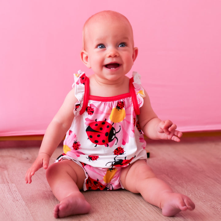 Bestaroo - Ladybug Bubble Romper