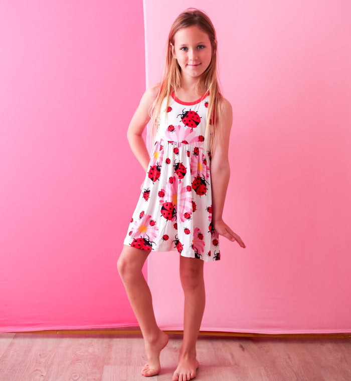 Bestaroo - Bamboo - Ladybug Dress