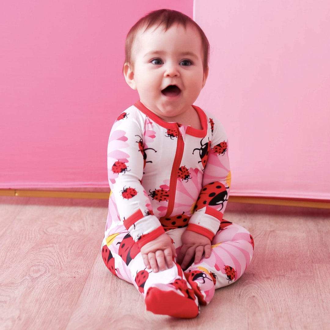 Bestaroo - Bamboo - Ladybug Footie